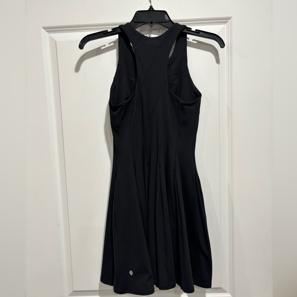 Lululemon Court Crush Black dress!